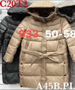 Kurtki Damskie,size 50-58,Paczka 5szt,1kolor