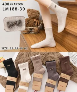 Skarpety Damskie,size 35-42,Paczka 40szt,mix kolor