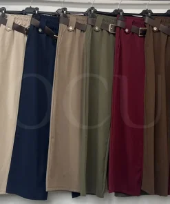 Spodnie Damskie WŁOSKA,Size uni,paczka 6szt, mix kolor