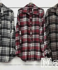 Koszule DAMSKA,size uni ,Paczka 6szt,mix kolor