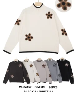 Swetry Damskie,size s/m-m/l,Paczka 10szt,mix kolor