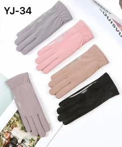 Rękawiczki Damskie,Paczka 12szt,mix kolor