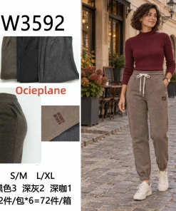 Spodnie Damskie,size s/m-l/xl,Paczka 12szt,mix kolor