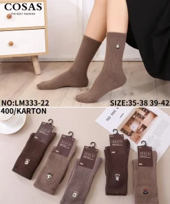 Skarpety Damskie,size 35-42,Paczka 40szt,mix kolor