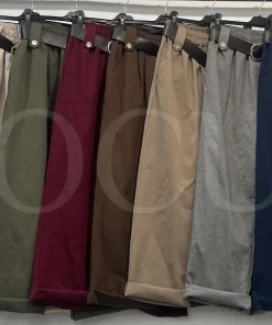 Spodnie Damskie WŁOSKA,Size uni,paczka 6szt, mix kolor
