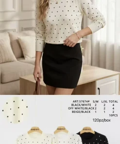 Swetry Damskie,size s/m-l/xl,Paczka 10szt,mix kolor