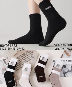 Skarpety DAMSKA ,size 35-42,Paczka 40szt,mix kolor