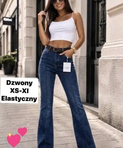 Jeansy Damskie,Size xs-xl,Paczka 10szt,1kolor