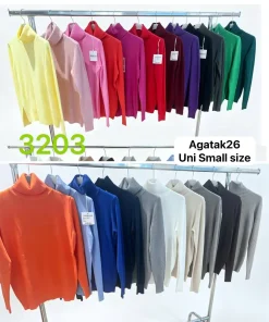 Swetry Damskie WŁOSKA,Size uni,paczka 6szt, mix kolor