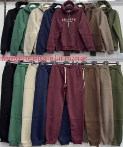 Komplety Damskie WŁOSKA,Size uni,paczka 6szt, mix kolor