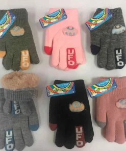 Rękawiczki DZIECIĘCA,Paczka 12szt,mix kolor