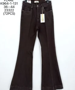 Jeansy Damskie,size 36-44,Paczka 12szt,1kolor