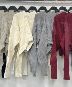 Bluzki Damskie WŁOSKA,Size uni,paczka 6szt, mix kolor