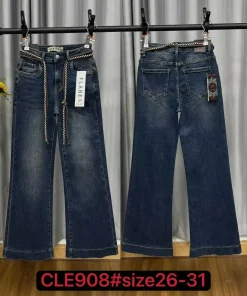 Jeansy Damskie,size 26-31,Paczka 12szt,1kolor