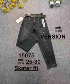 Jeansy Damskie,size 25-30,Paczka 12szt,1kolor