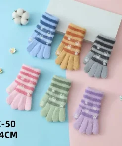 Rękawiczki DZIECIĘCA,Paczka 12szt,mix kolor