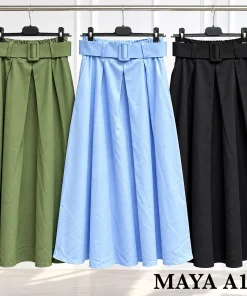 Spódnica DAMSKA,size uni,Paczka 6szt,mix kolor